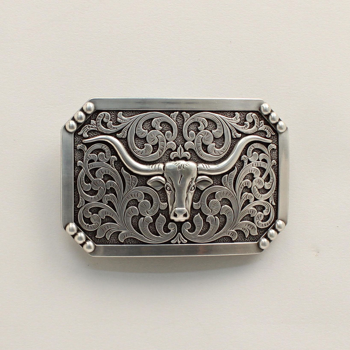 Men’s Smooth Edge Longhorn Buckle