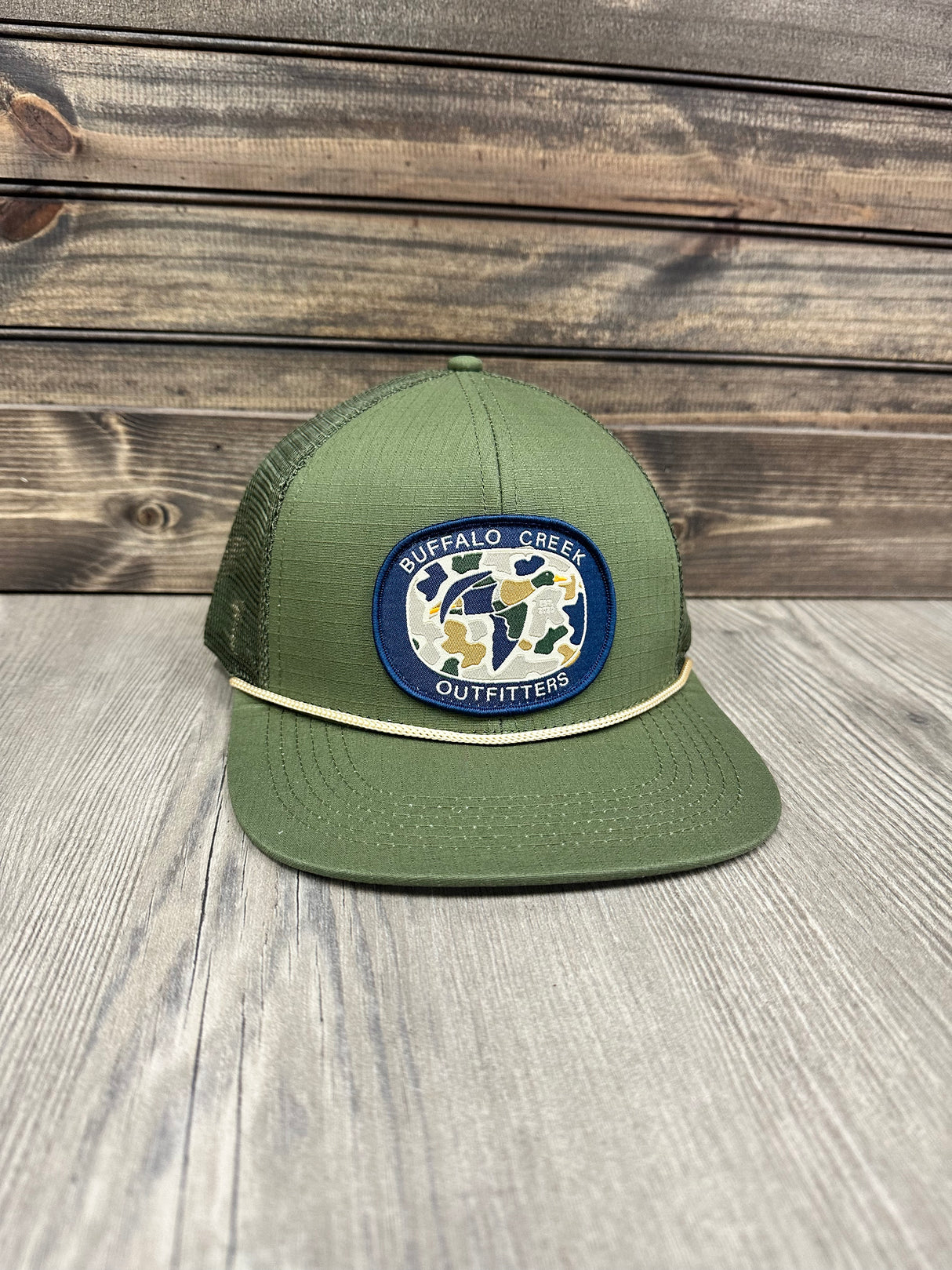 Green Camo Mallard Hat