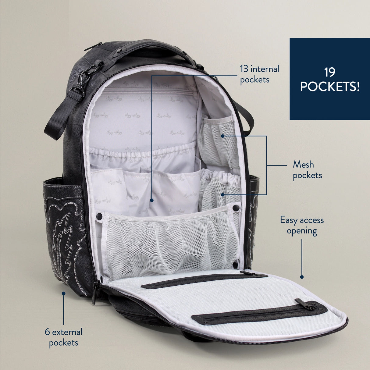 Nash Outlaw Boss Plus Western Backpack Diaper Bag