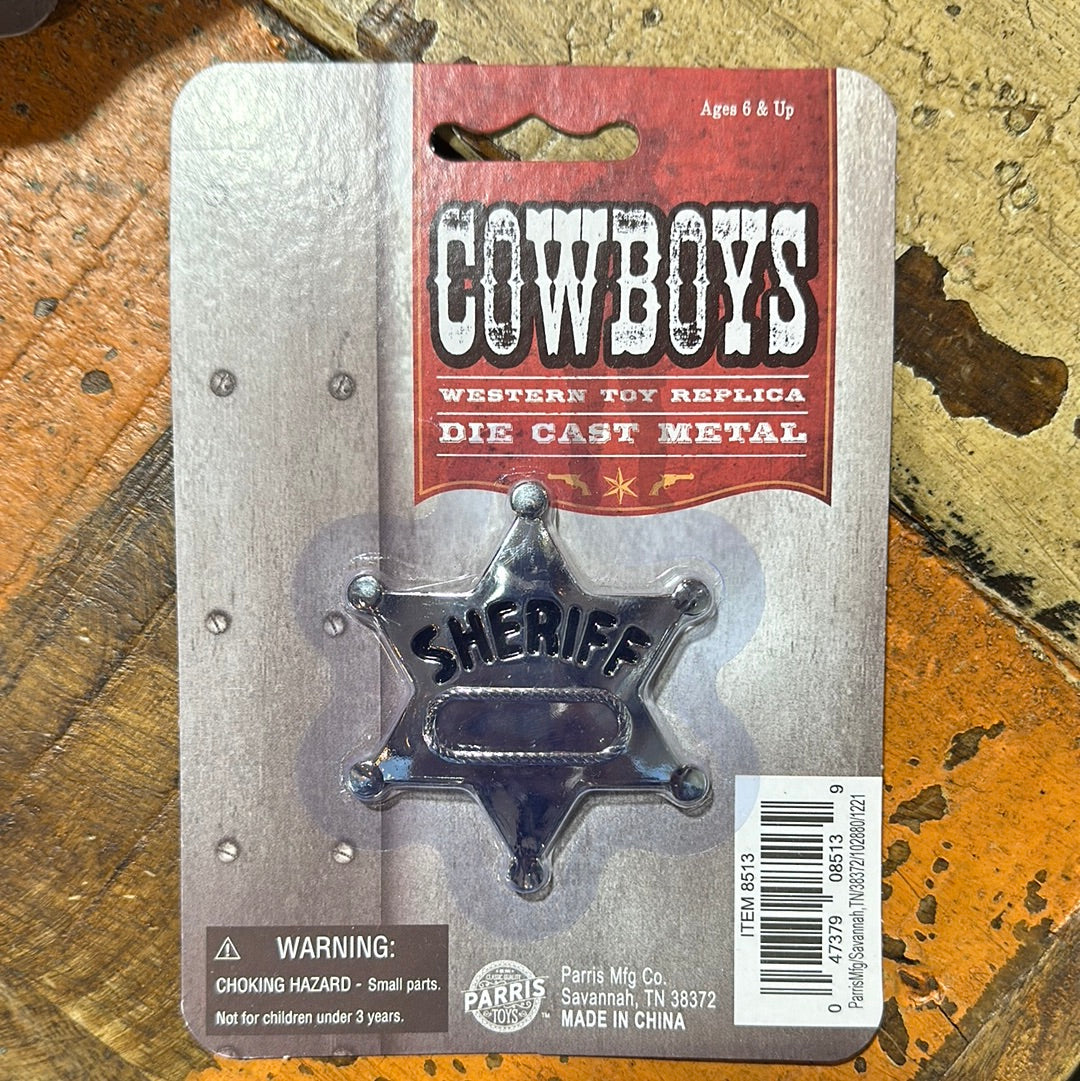 Cowboy Sheriff Toy Badge