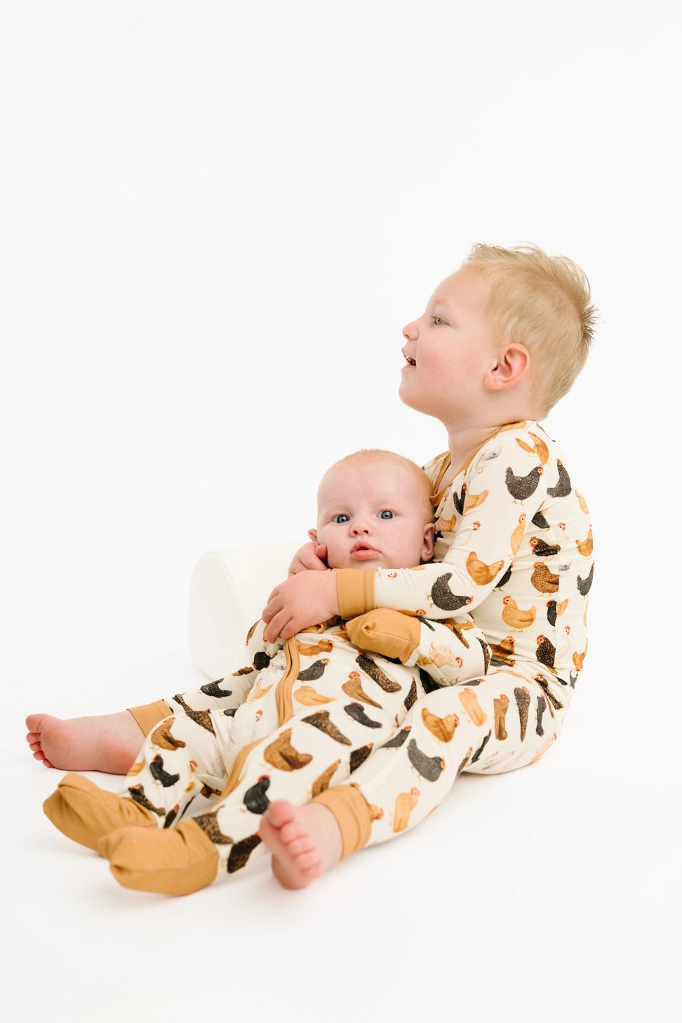 Backyard Chickens Bamboo 2-Piece PJ Set