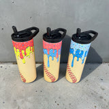 Ice Cream Drip Baseball 20oz Waterbottles
