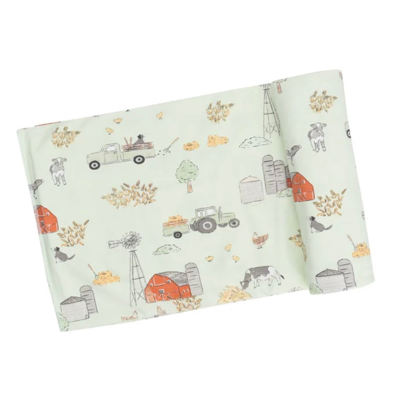 Hay Farmer Bamboo Swaddle