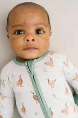 Puddle Ducks Bamboo Zipper PJ’s