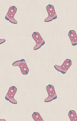 Cowgirl Boots Ribbed Bamboo Sleep Sack