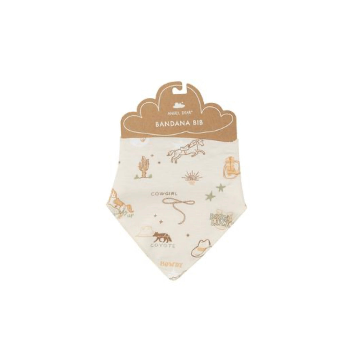 Wild Wild West Bamboo Bib