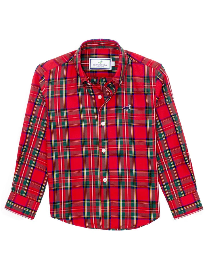 Boys Sportshirt Yuletide