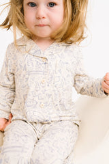 Sweet Homestead Bamboo 2-Piece Button-up PJ Set