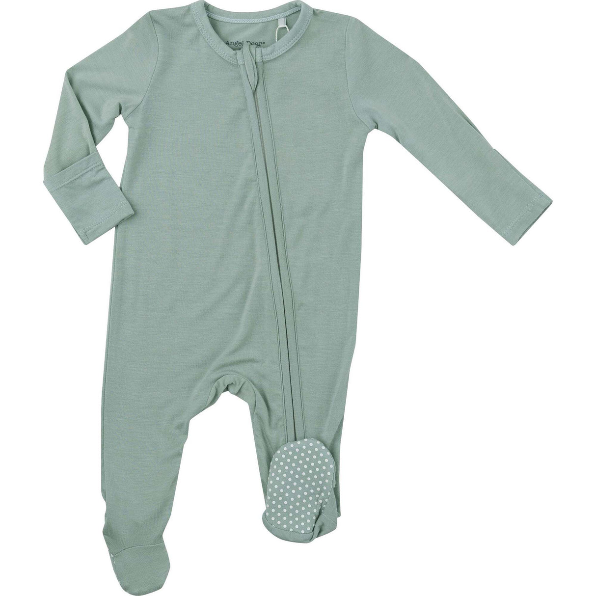 Frosty Green Footie PJ’s