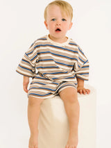 Coastal Stripe Slouchy Set