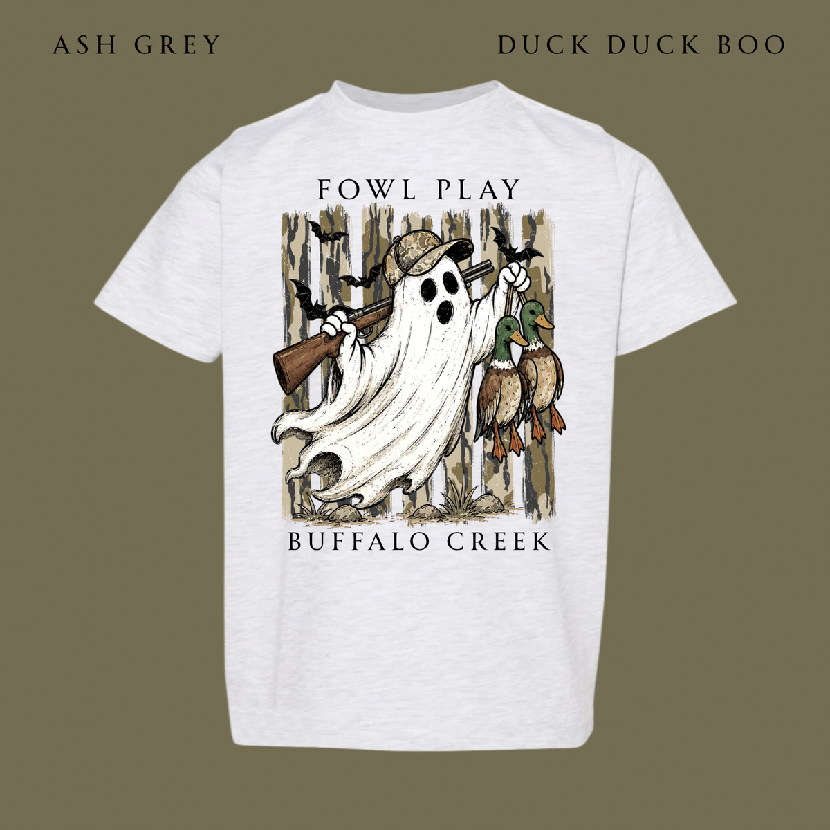 Duck Duck Boo Halloween Tee