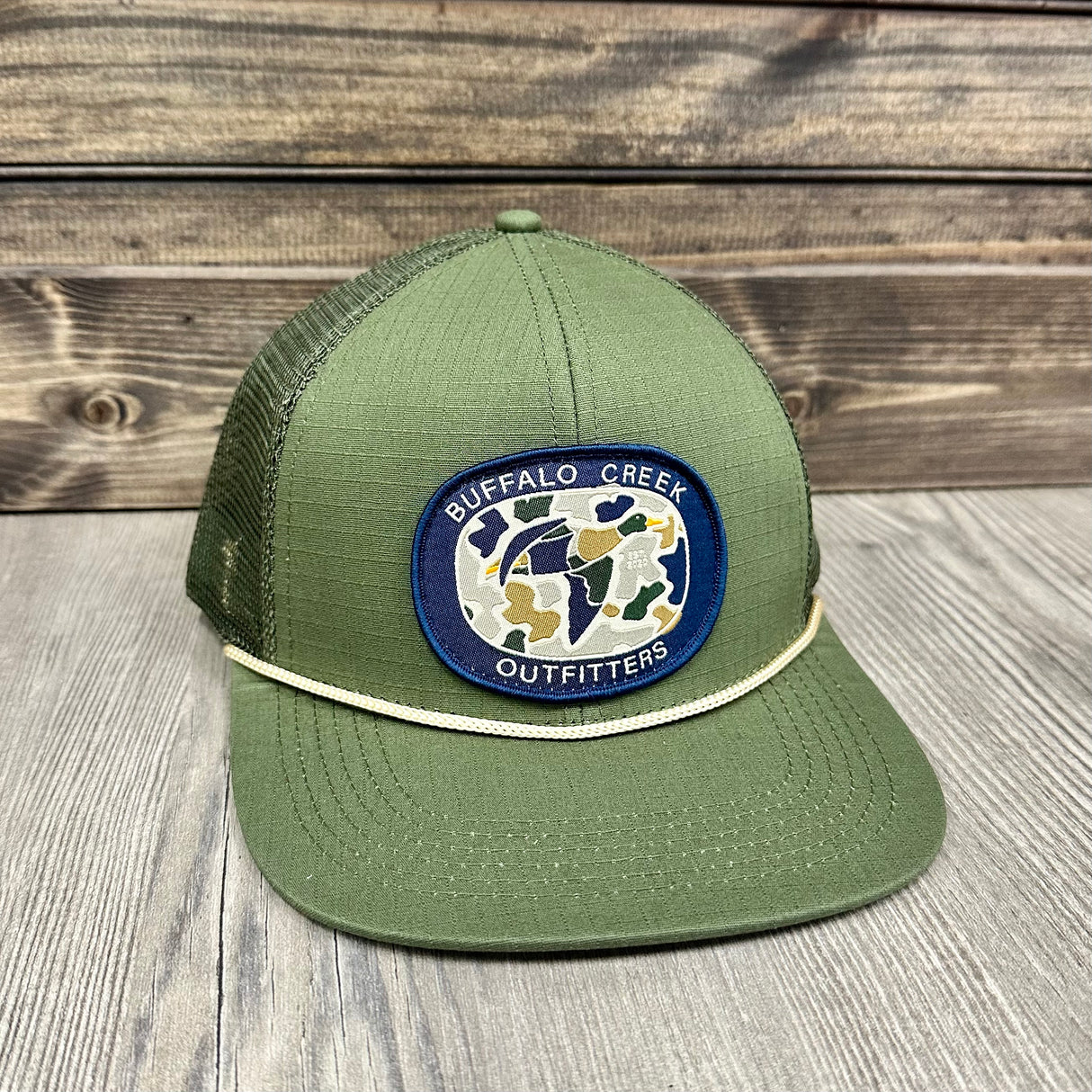 Green Camo Mallard Hat