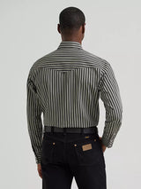 Vintage Brushpopper Black/Grey Pearl Snap