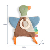 Mallard Duck Itzy Friends Crinkle Lovey