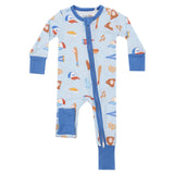 Baseball 2-Way Zipper PJ’s