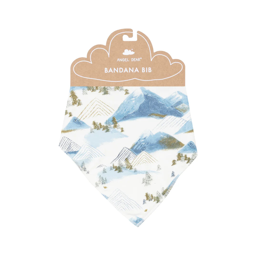 Geo Mountains Bandana Bib