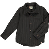 Charcoal Pinstripe Shirt