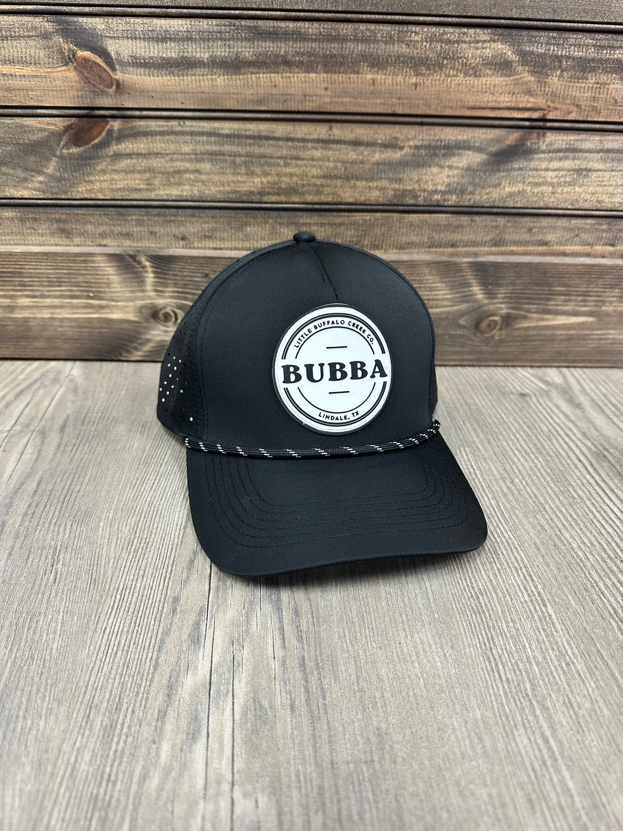 Black Water Repellent Bubba Hat