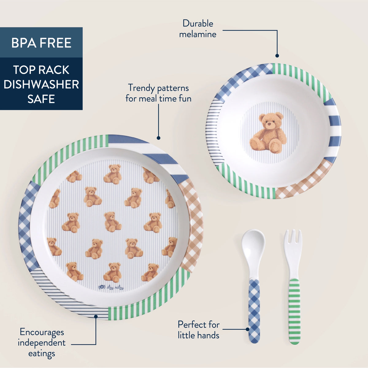 Itzy Bistro Bear Dining Set
