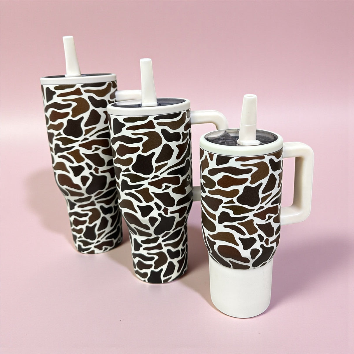 Duck Camo Insulated Flip Lid Tumbler