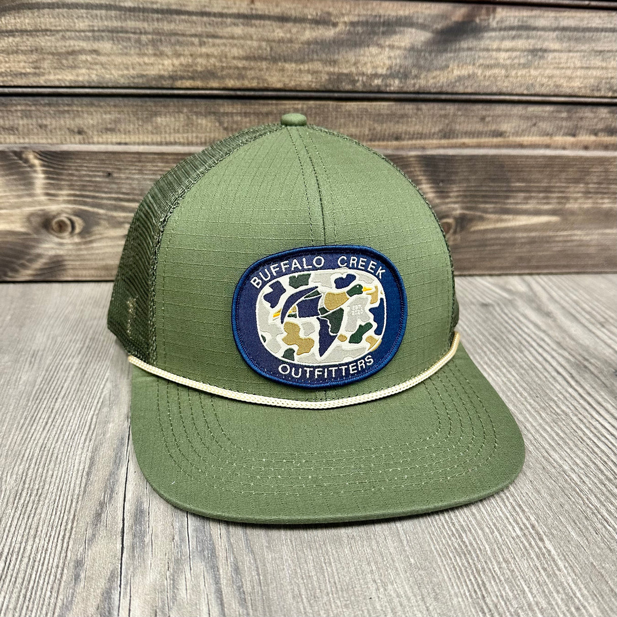 Green Camo Mallard Hat