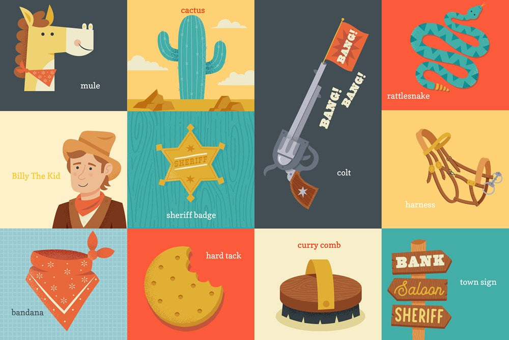 100 First Words For Little Cowpokes