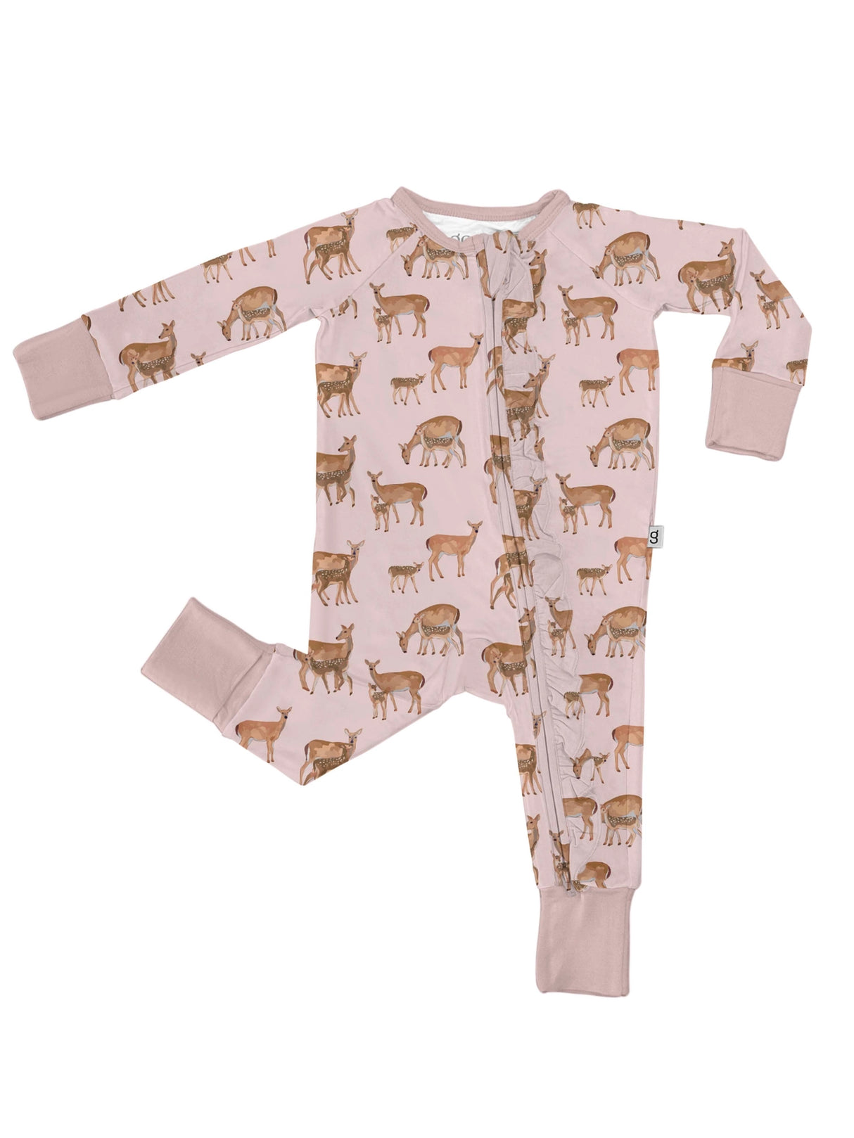 Does & Fawns Bamboo 2-Way Zipper PJ’s