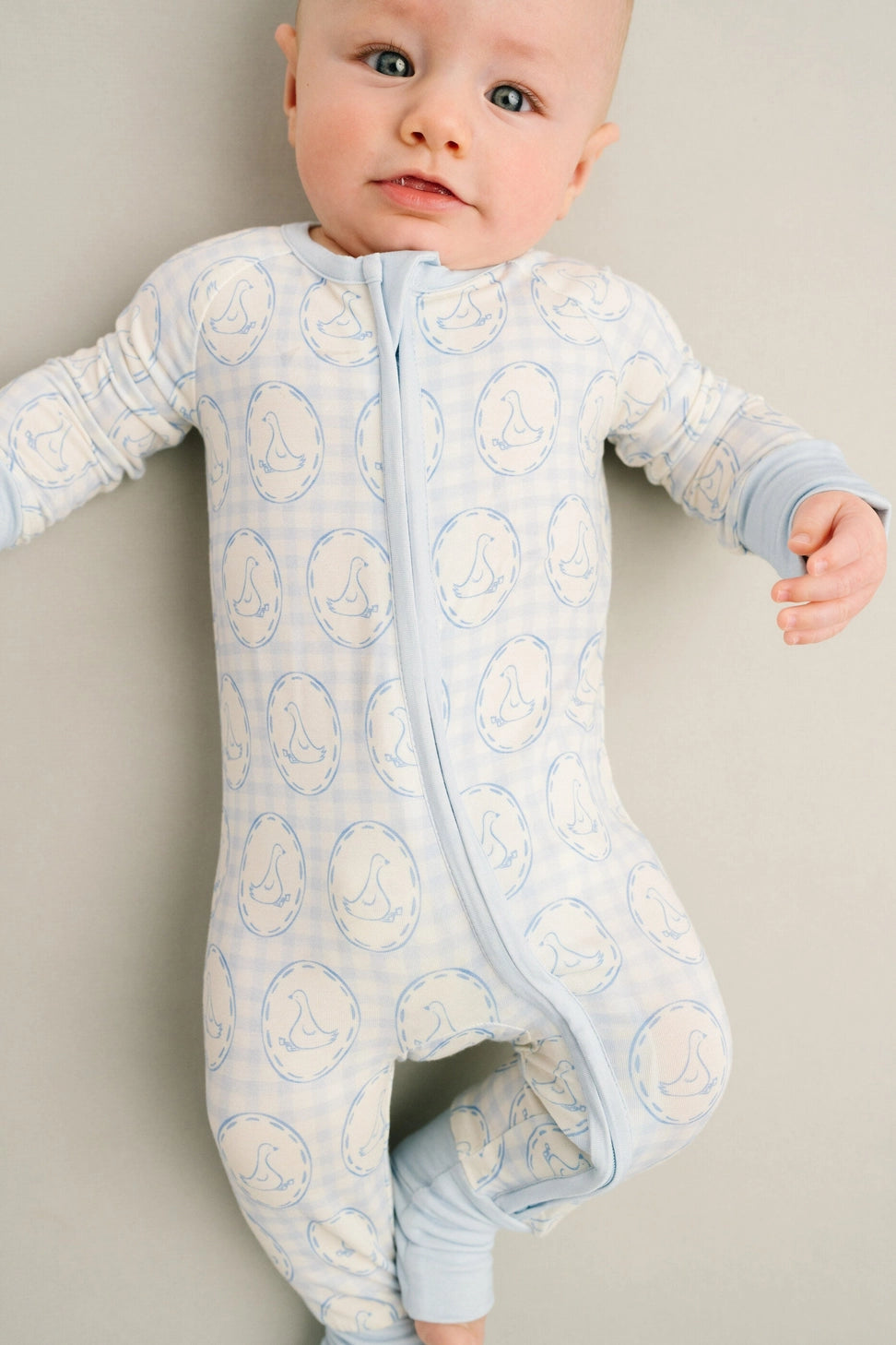 Cottage Goose Bamboo Zipper PJ’s