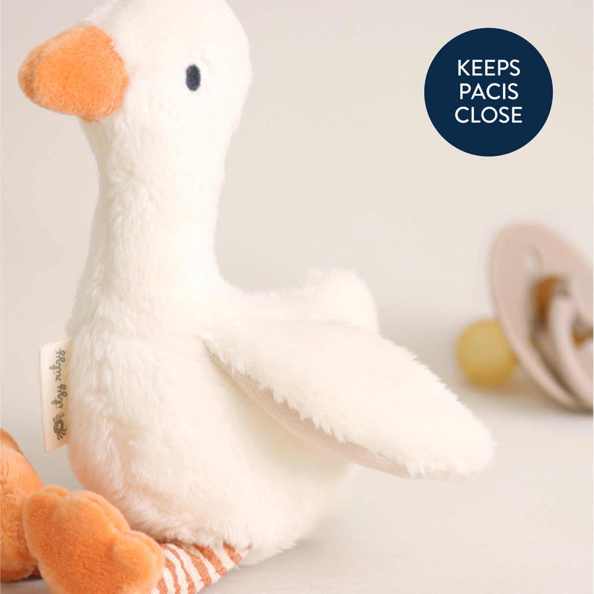 Goose Bitzy Paci Pal