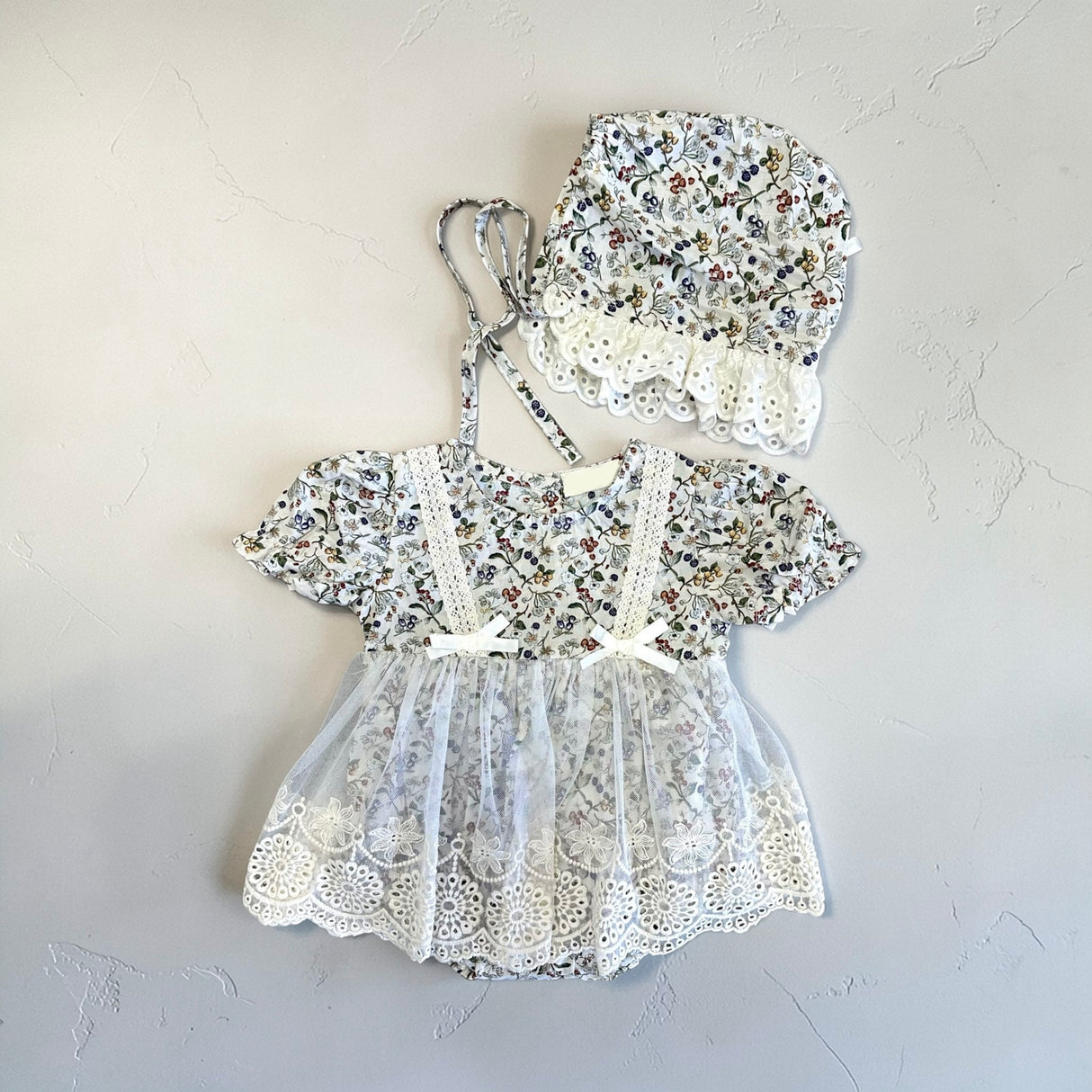 Floral Lace Romper