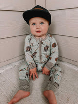 Little Hunter 2-Way Zipper PJ