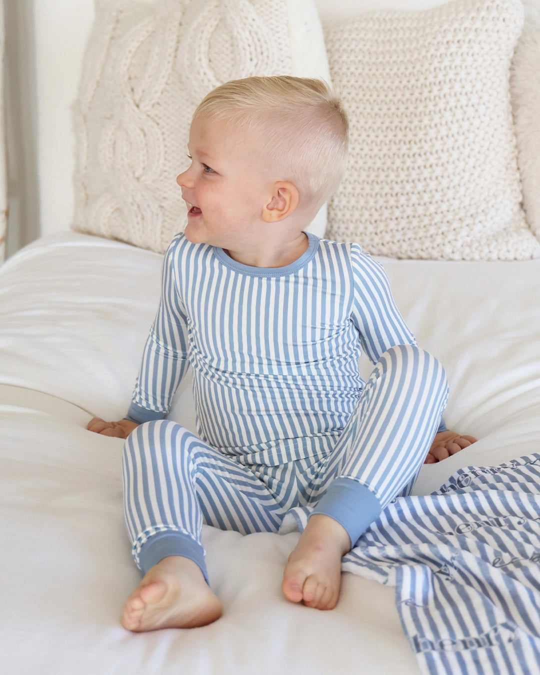 Hamptons Stripe 2-Piece PJ Set