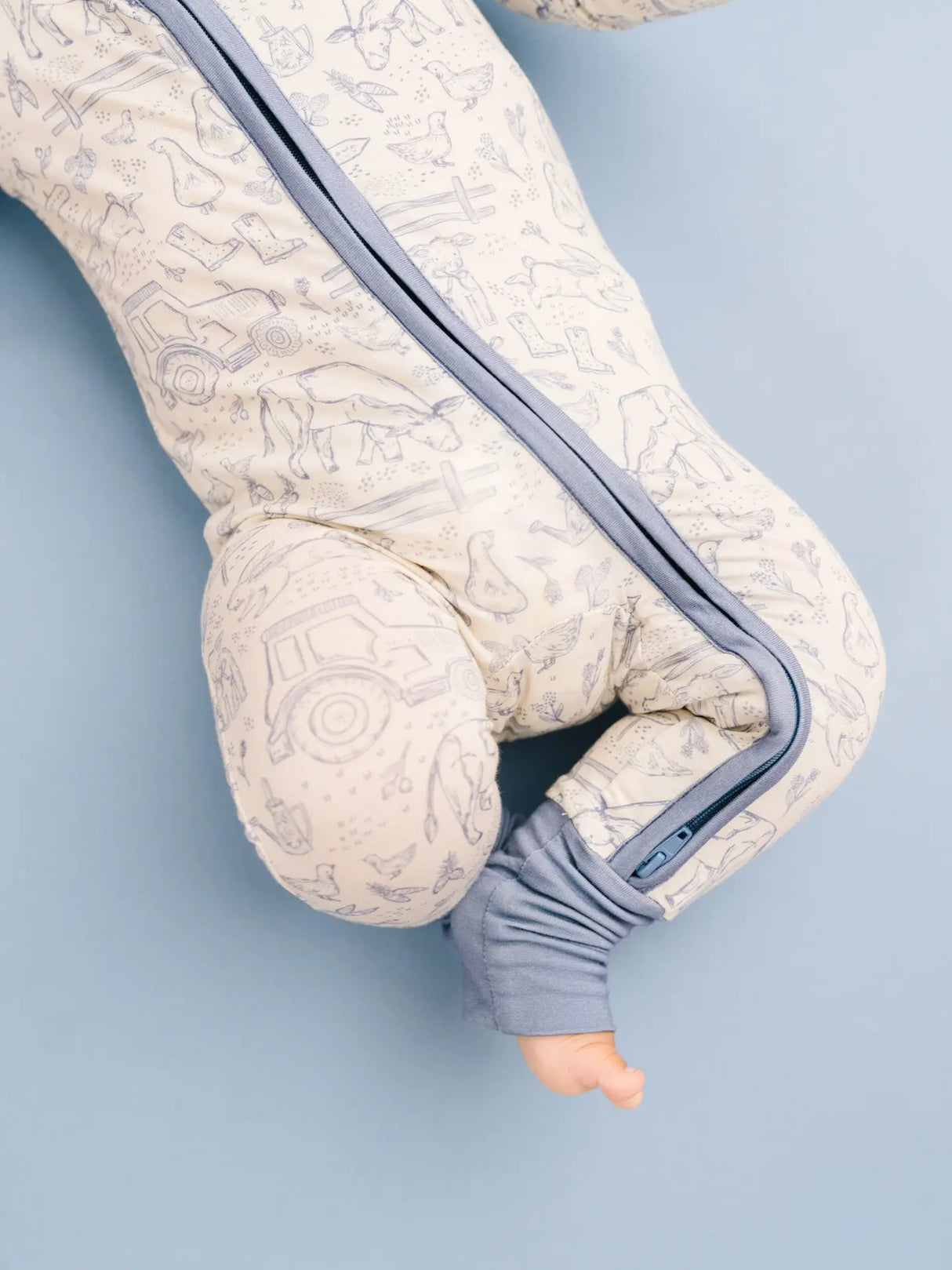 Sweet Homestead Bamboo Zipper PJ