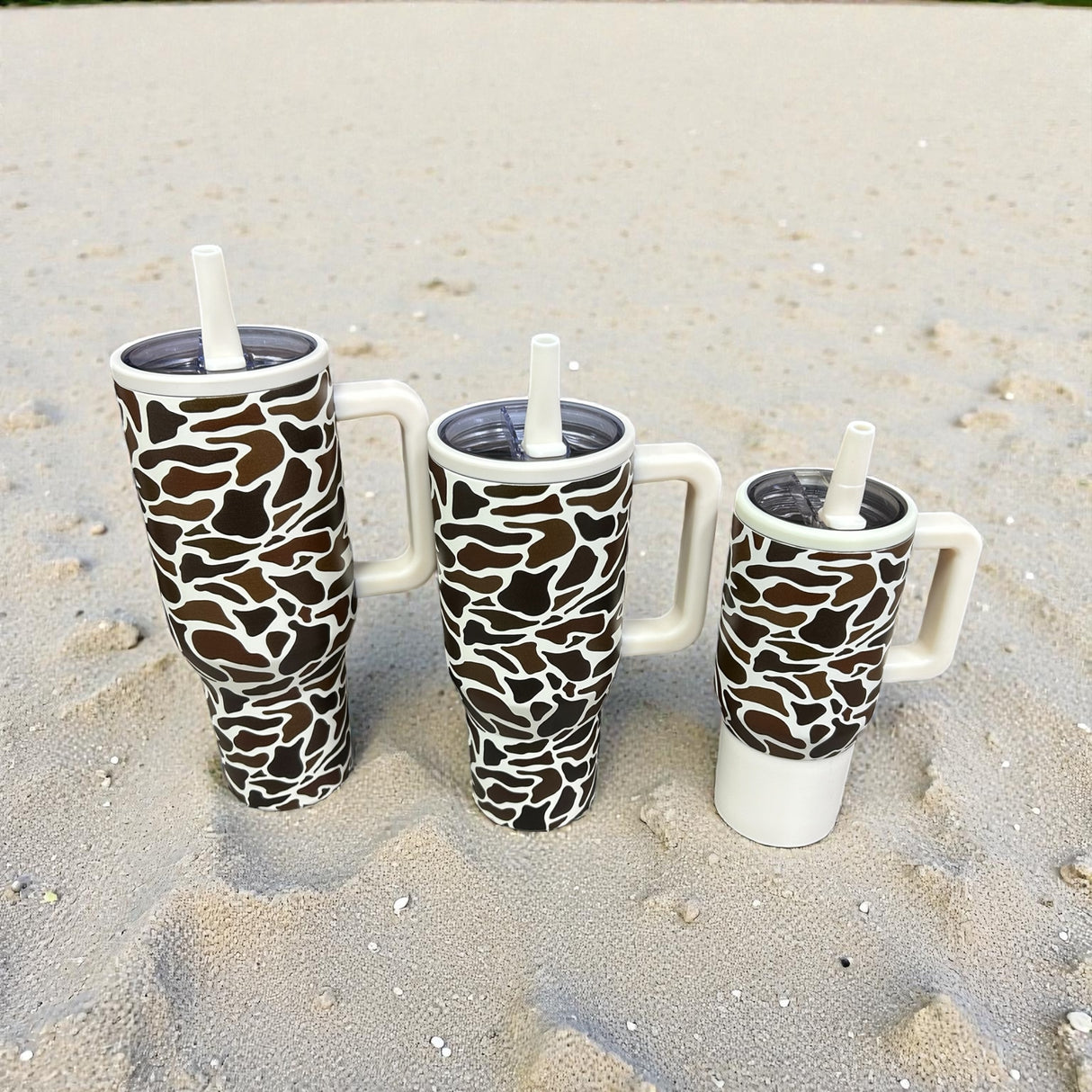 Duck Camo Insulated Flip Lid Tumbler