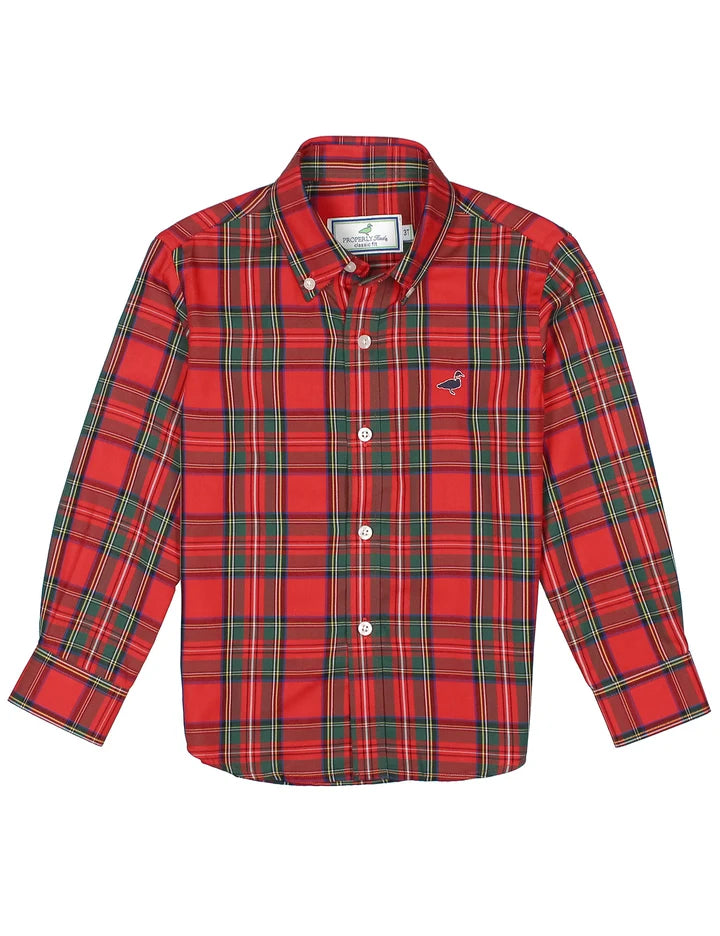 Boys Sportshirt Yuletide