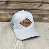 Grey Curved Bubba Hat