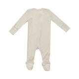 Solid Birch Newborn Footie PJ’s