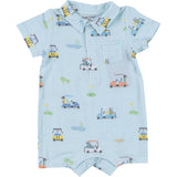 Golf Carts Polo Shortie Romper