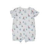 Sailboat Polo Shortie Romper