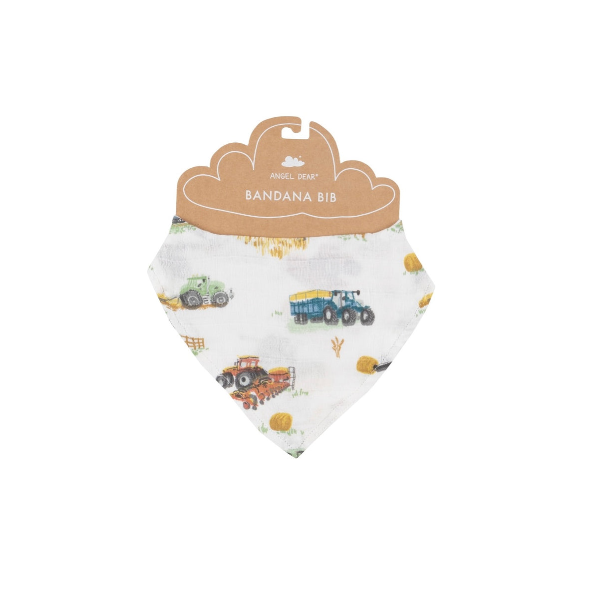 Farm Machines Muslin Bib