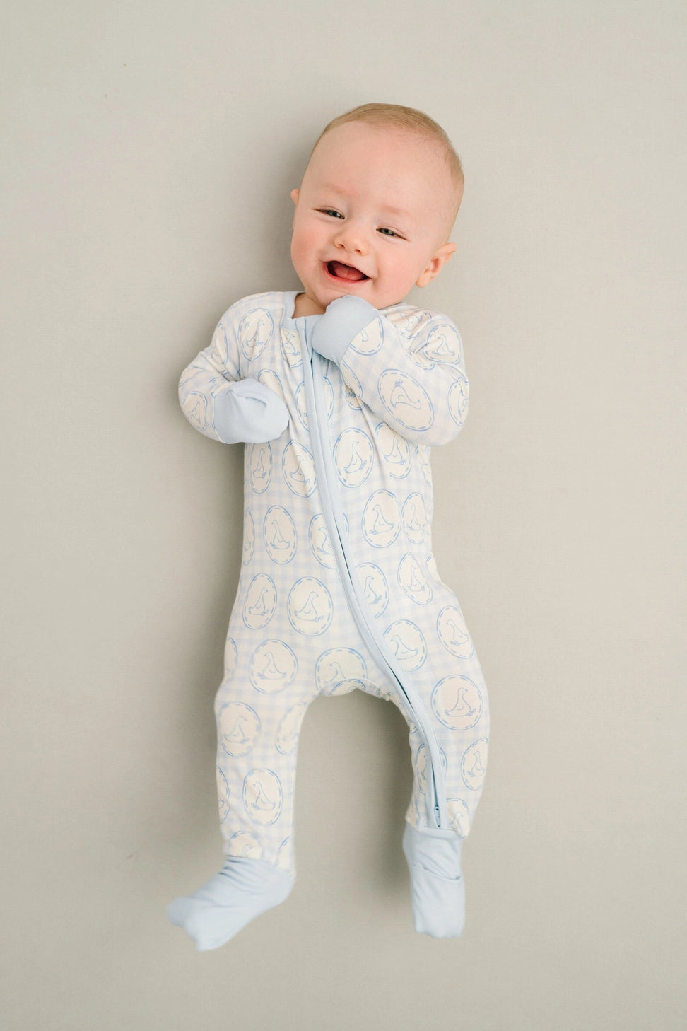 Cottage Goose Bamboo Zipper PJ’s