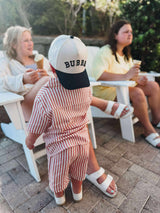 Navy Blue 3D Bubba Hat