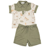 Wild Wild West Polo & Short Set