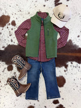 Woodland Sportshirt Beetroot Maroon