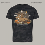 Skelly Hunter Halloween Tee