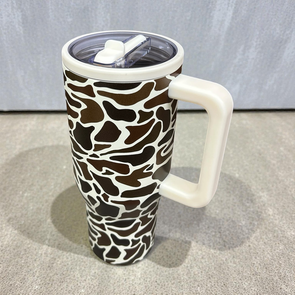 Duck Camo Insulated Flip Lid Tumbler