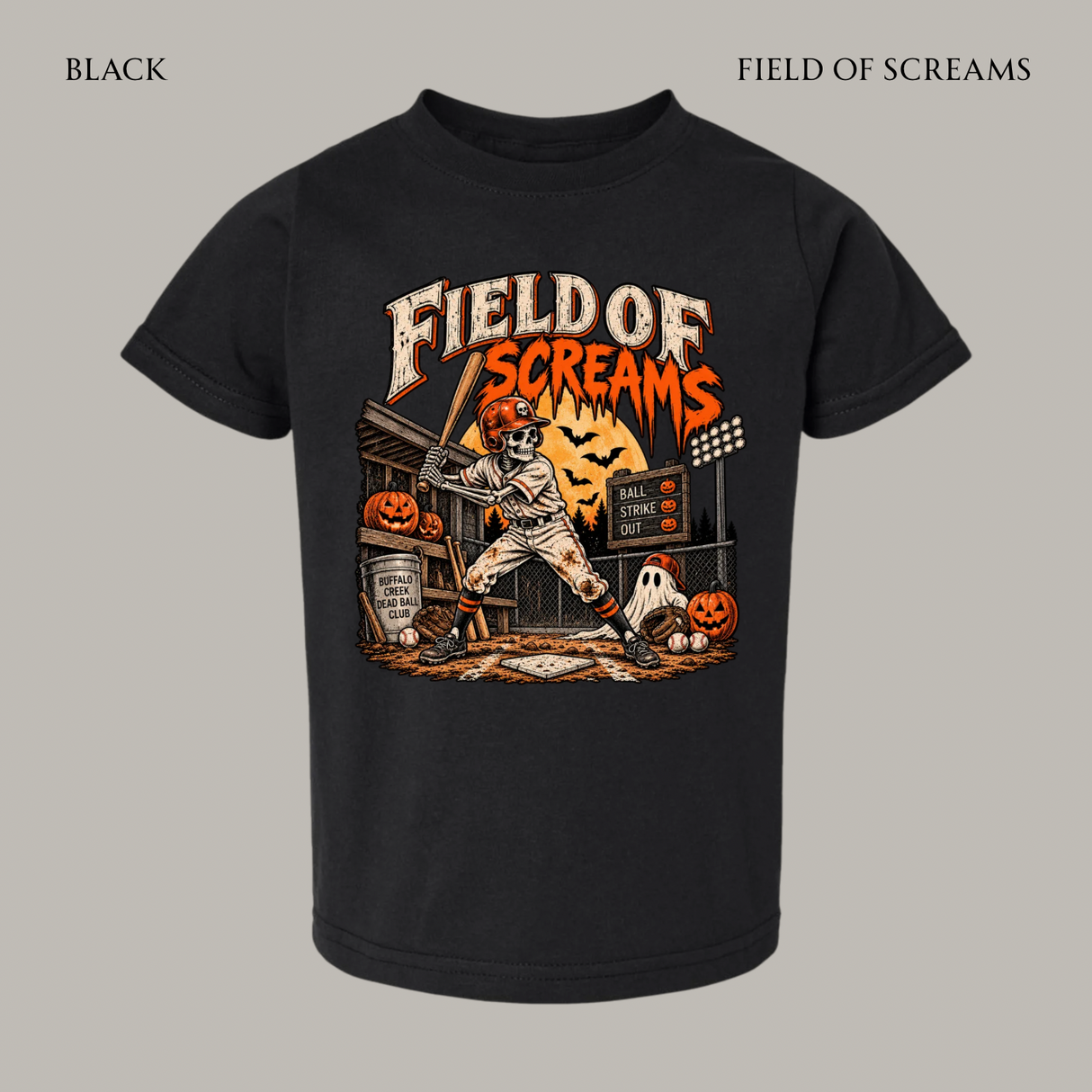 Field of Screams Halloween Tee