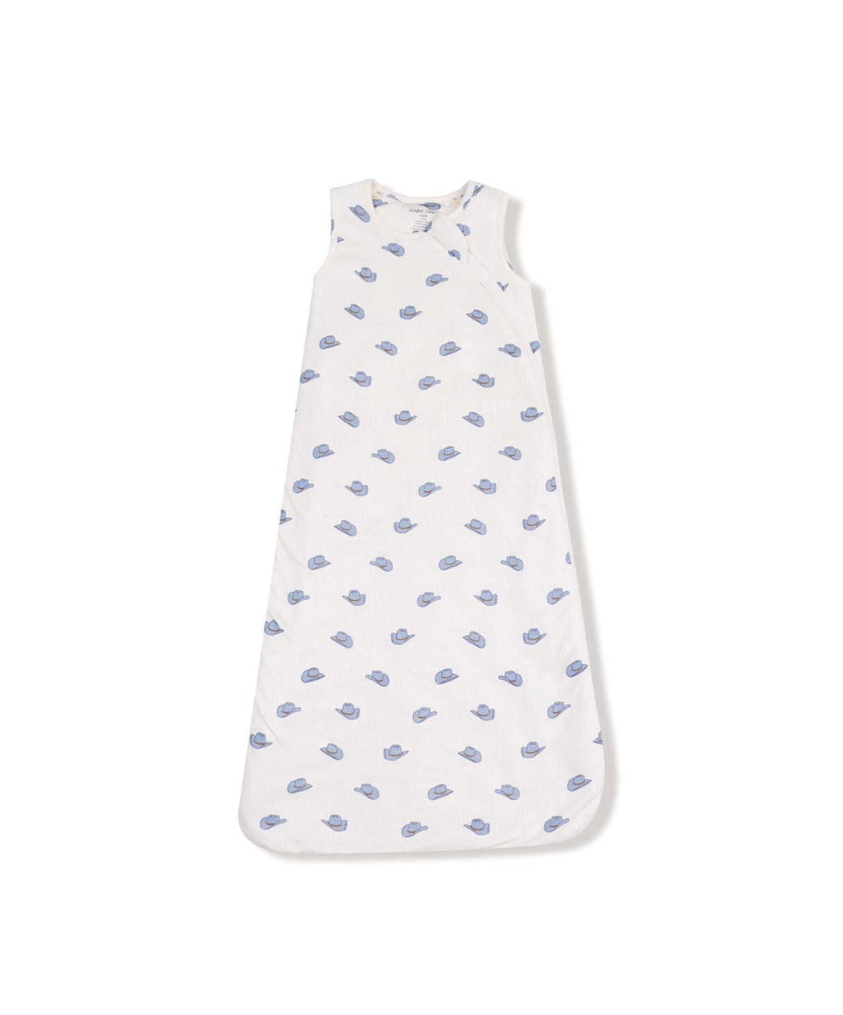 Baby Cowboy Hats Blue Ribbed Bamboo Sleep Sack