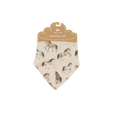 Wild Horses Bamboo Bib