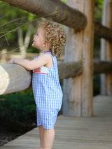4th of July Flag Smocked Jon Jon